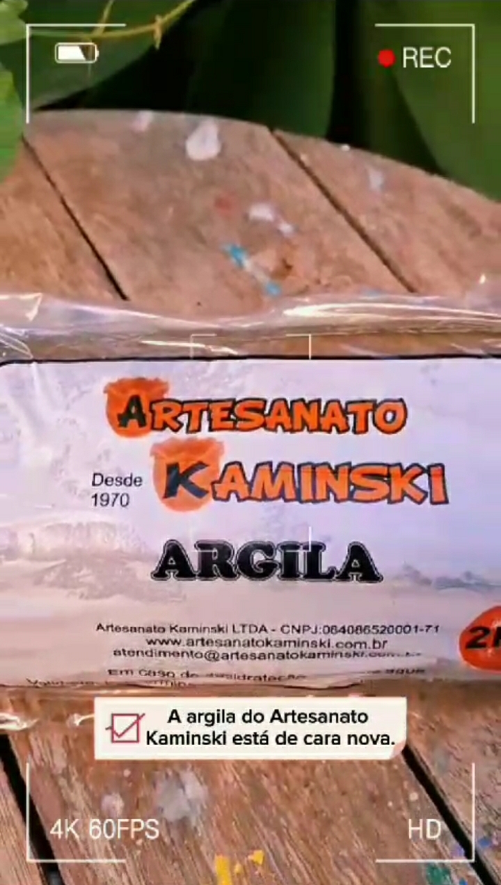 A argila do Artesanato Kaminski está de cara nova!